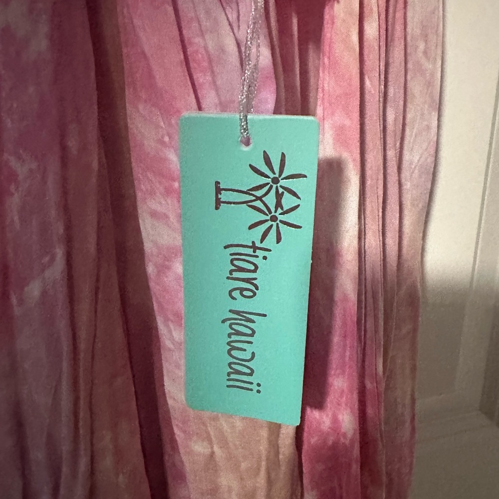 Tiare Hawaii NWT Day Dream Maxi Dress never worn pink - Picture 2 of 7